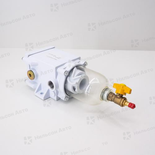 Сепаратор топливный, 600 FG, (под квадратный фильтр 88*88*55, аналог Separ 2000/10/H, 30 мкм), ZEVS 