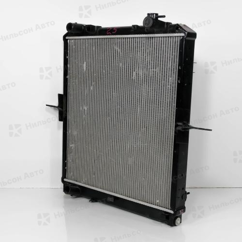 Радиатор двигателя MMC CANTER 4D35, 4M51, пластиковый с заливной, в620*ш590, NO NAME