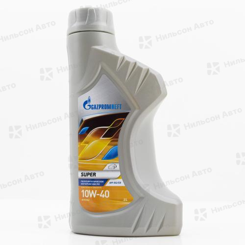 Масло моторное 10W-40 Gazpromneft Super полусинтетическое 1 л. SG/CD