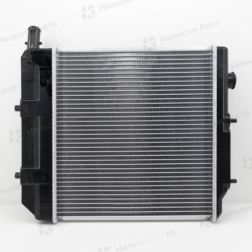 Радиатор двигателя MAZDA, пластиковый без заливной, в350*ш378, JUST DRIVE