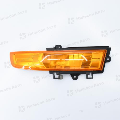 Поворот в бампер NISSAN DIESEL, с 2011, правый, (оранжевый), ZEVS