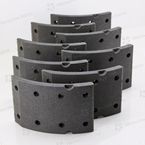 Тормозные накладки T406-1270, Nilson Auto Parts размер 125*15*195