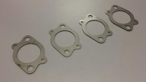 Прокладка выпускного коллектора HINO 300, QUNZE (металл, комплект 4 шт)