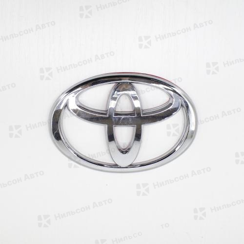 Эмблема TOYOTA (130*87 мм), ХРОМ, Nilson Auto Parts