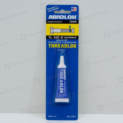 Фиксатор резьбы ABRO, (синий), 6 мл.