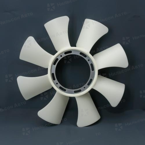 Вентилятор охлаждения ISUZU ELF 4HF1, 4JG2, ZEVS подходит MMC FUSO 6D31 (430*153*137*8)