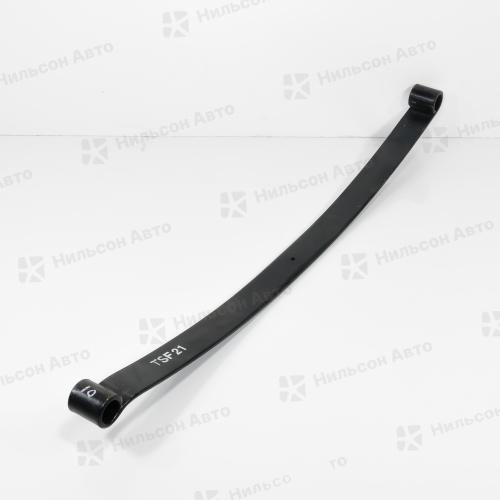 Лист коренной передний TOYOTA DYNA 2 тонны, 1230*70*20*10,  переменная толщина, ц.о. 10,5, с прогибом, без сайлентблоков, ZEVS