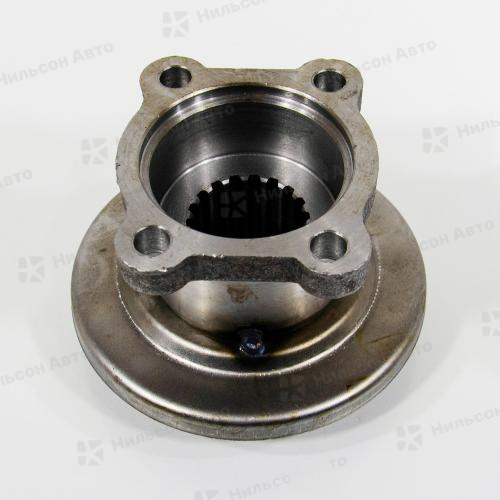 Фланец хвостовика заднего редуктора ISUZU ELF, Nilson Auto Parts (крепление 50*70, 18 шлицов) под сальник 58 мм 