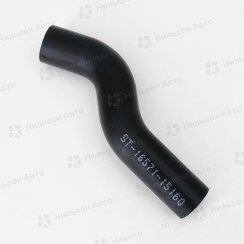 Патрубок радиатора верхний TOYOTA, вид 1, SAT