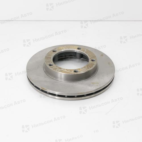 Диск тормозной MMC CANTER, крепится 5 болтов, вид 5, отверстия с резъбой, NIBK