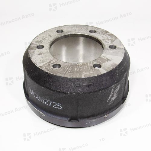 Барабан тормозной задний MMC FUSO, FK61-FK728, R17,5 на 6 шпилек, 130, GTP (320dвнутр*145ширколодки*222центршпилек*165посадступица*180hобщая)