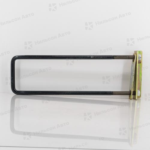 Стремянка крепления будки/кузова 16*120*470, ZEVS (с закрепляющимися планками)