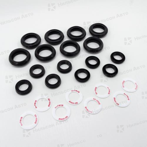 Ремкомплект рабочих тормозных цилиндров ISUZU FORWARD, вид22, SEIKEN (8*SC80204R+8*SC80874+8*SC80602)