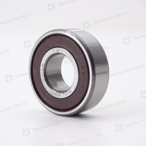 Подшипник маховика/ролика 6202, NSK (закрытый, пластиковая крышка, 15*35*11)