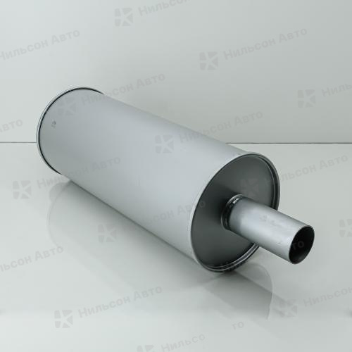 Бочка глушителя 584*228, труба по центру 68/64*150, OOTOKO