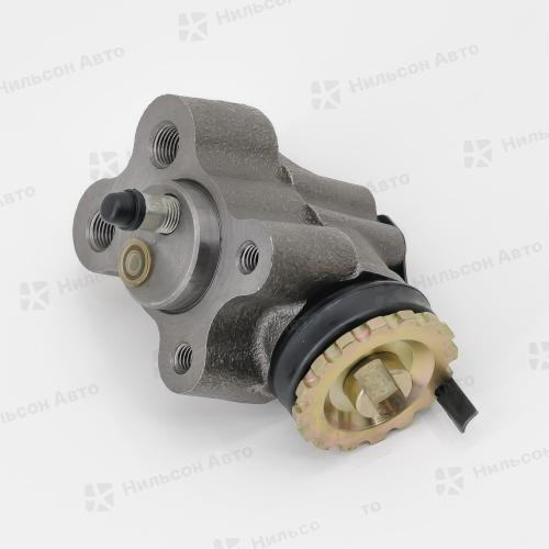 Рабочий тормозной цилиндр передний MAZDA TITAN 35*52*33*48, диаметр 34, c прокачкой левый, YUHOLI (ручная подводка)