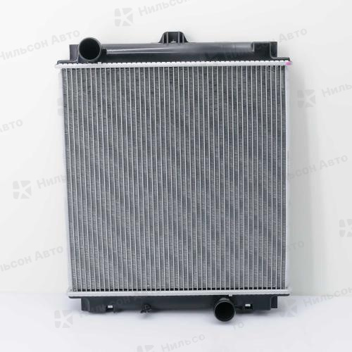 Радиатор двигателя MMC CANTER 4D33-36, пластиковый без заливной, в475*ш470 (без бачков), SAT