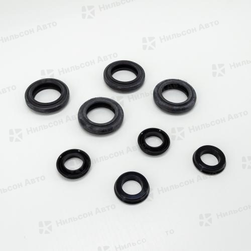 Ремкомплект рабочих тормозных цилиндров ISUZU FORWARD, вид 2, SEIKEN (4*SC80923R+4*SC81174) перед на 4 цилиндра