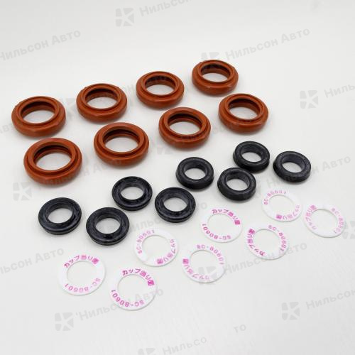 Ремкомплект рабочих тормозных цилиндров NISSAN DIESEL, вид 3, SEIKEN (8*SC80203R+8*SC51124+8*SC80601) зад на всю ось