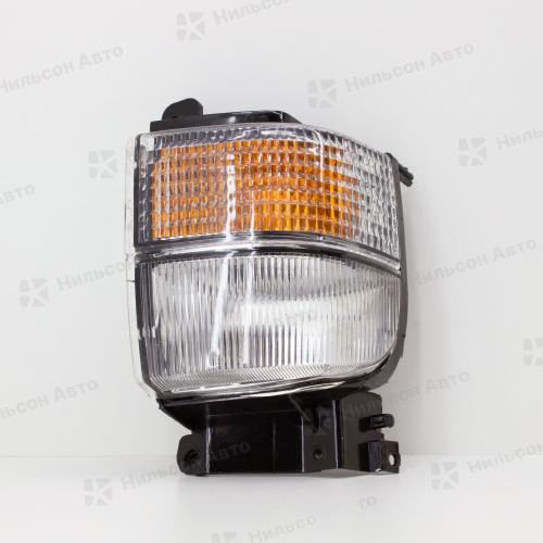 Габарит NISSAN DIESEL, c 1999, 10 тонн, вид 4, левый, (белый/отражатель оранжевый), Nilson Auto Parts