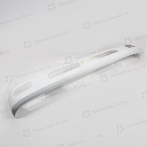 Бампер передний MMC CANTER FE82-85, 2003-2008 г широкая база, SAT (металлический, с отверстиями под туманки, ш196*в25)