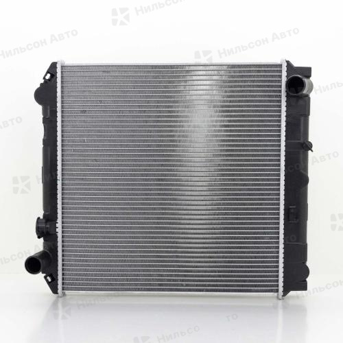 Радиатор двигателя ISUZU ELF 4JG2, пластиковый с заливной, в450*ш468*36 (без бачков), SAT