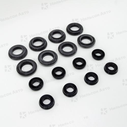 Ремкомплект рабочих тормозных цилиндров ISUZU ELF, вид 06, SEIKEN (8*SC81283R+8*SC81104) зад на всю ось