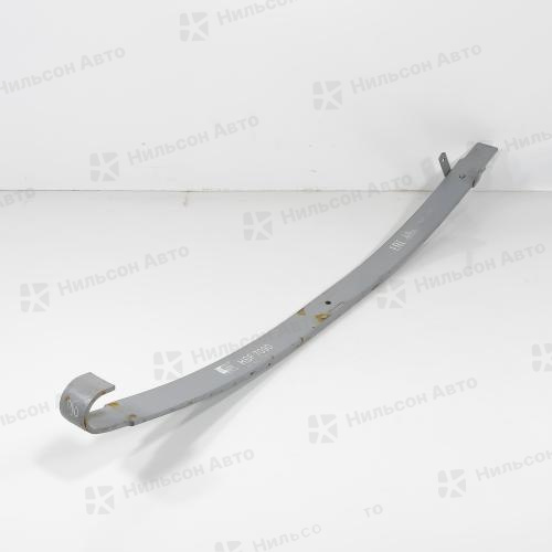 Лист подкоренной передний HINO 500/RANGER, 1330*70*20*11, переменная толщина, ц.о. 12,5 мм, ZEVS (с 1 хомутом) 