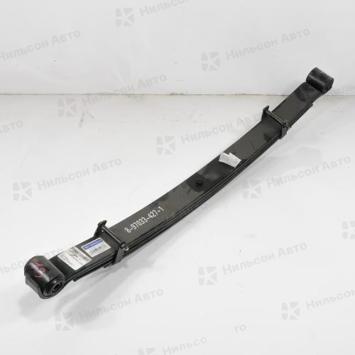 Рессора передняя ISUZU ELF, 1120*9*14*70, с утолщением, с прогибами, 4 листа, сайлентблок 16, SKV