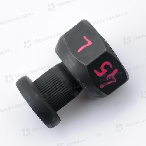 Шпилька передняя в сборе ISUZU/HINO 300/TOYOTA DYNA XZU, левая, ZEVS (гайка 41*21 дисковые тормоза подх TOYOTA задние)