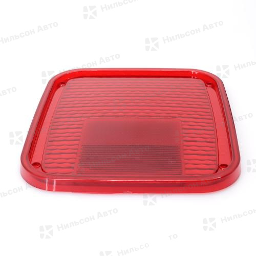 Стекло стопов, левая/правая сторона одинаковые, (красное/плоское), Nilson Auto Parts