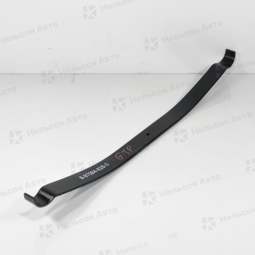 Лист подкоренной передний ISUZU ELF 3 тонны, 1215*70*14*9, переменная толщина, ц.о. 15,5 мм, с 2 прогибами, GTP