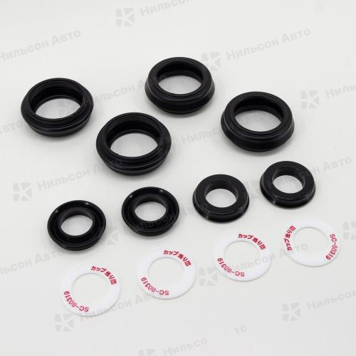 Ремкомплект рабочих тормозных цилиндров HINO RANGER, вид 5, SEIKEN (4*SC80923R+4*SC80624+4*SC80319)