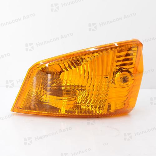 Поворот передний, HINO 500, с 2015, левый, (оранжевый/хрусталь), AUTODEPO