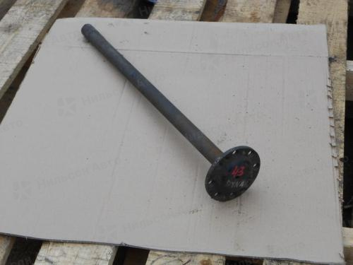 Полуось TOYOTA DYNA, узкая база, шпилек, длина 75 см, шлицов 37, диаметр 38 мм, крепится на 8 болтов, б/у