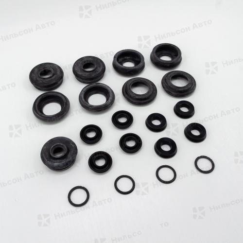 Ремкомплект рабочих тормозных цилиндров TOYOTA DYNA, вид16, SEIKEN (8*SC41193R+4*SC40284+4*SC40704+4) зад на всю ось