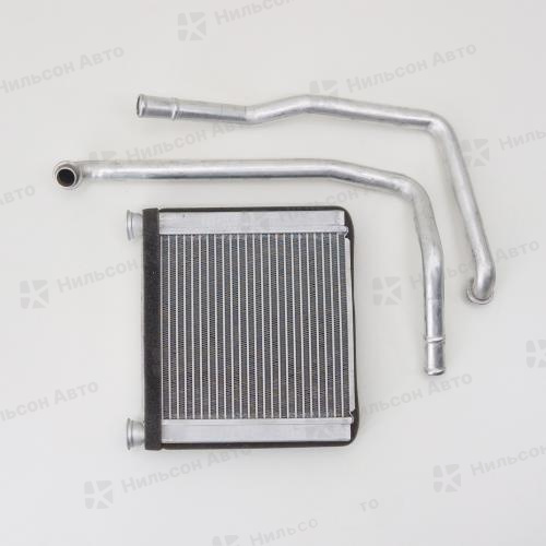 Радиатор печки MAZDA TITAN 4HF1, WH35T. 165*180*30, AD RADIATORS (трубки крепятся хомутами)