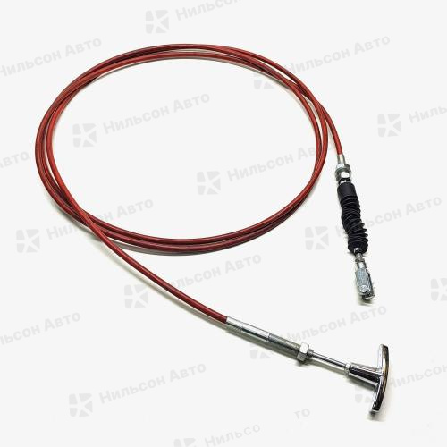 Трос включения ПТО, (вилка-рукоятка), 5 метров, ZEVS