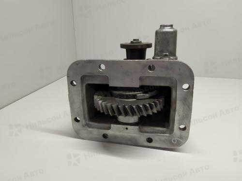 Коробка отбора мощности ISUZU FORWARD 4HK1, 6HE1, 6HH1, 6HL1, 6HK1, под кардан, косой зуб, включение воздухом, вид 3,(сломана резьба), б/у