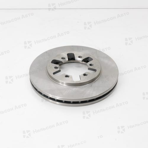 Диск тормозной NISSAN ATLAS TD27, крепится 6 болтов, вид 4, SAT