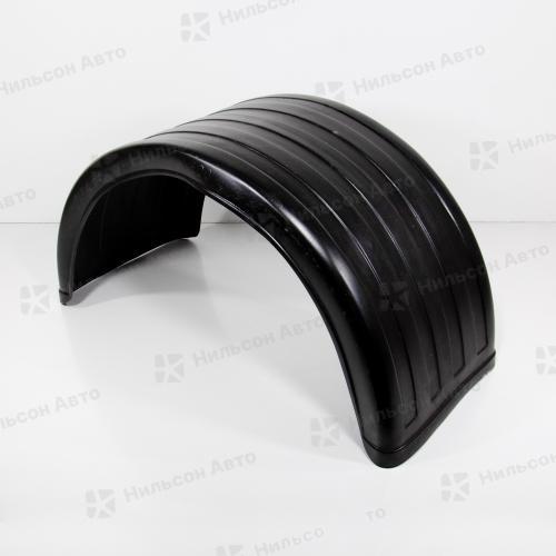 Крыло грузовое универсальное круглое ISUZU ELF NQR71P/HINO 300/HUYNDAI HD72, PRC (R 14-17,5)(длина 108, ширина 50, R50)