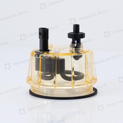 Крышка топливного фильтра HYUNDAI HD65/72/78/COUNTY, с подогревом, оригинал