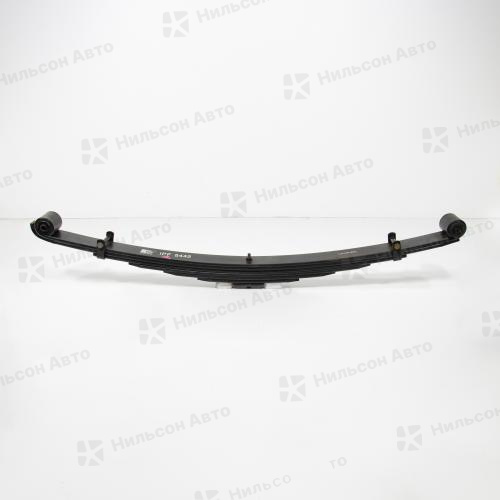 Рессора передняя ISUZU ELF, 1265*11*70, 6 листов, без подрессорника, сайлентблок/сайлентблок 16/16, ZEVS