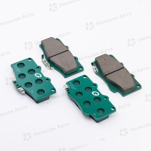 Колодки тормозные дисковые PN-1387 GBRAKE GP-02160