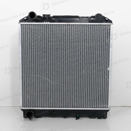 Радиатор двигателя ISUZU ELF/NISSAN ATLAS 4HF1, пластиковый с заливной, в450*ш462 (без бачков), вид 1, AD RADIATORS