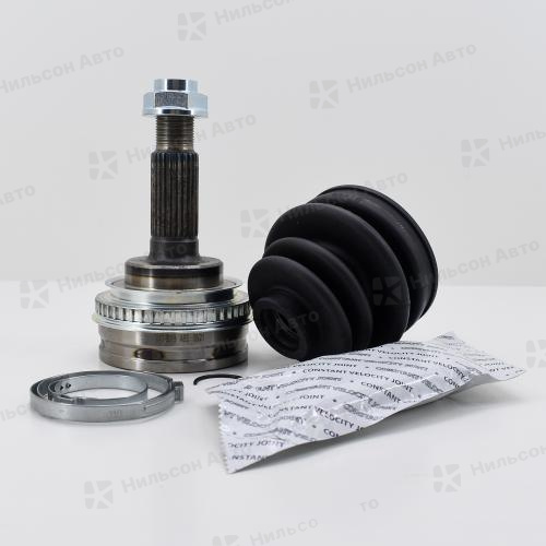 Шрус переднего привода TOYOTA, внешний, c ABS, вид 3, JETT (шлицы 26 внеш/24 внутр)