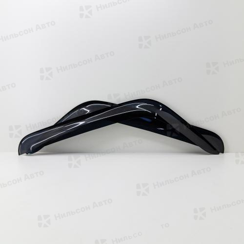 Ветровик передней двери TOYOTA DYNA 2000-2011 год, R+L, комплект на обе двери, API (без выреза)