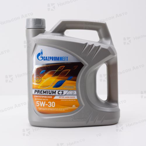 Масло моторное  5W-30 Gazpromneft  Premium C3 синтетическое 4 л. SP