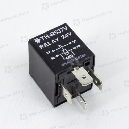 Реле универсальное, 24V, ZEVS (4 контакта, 30 Amp)