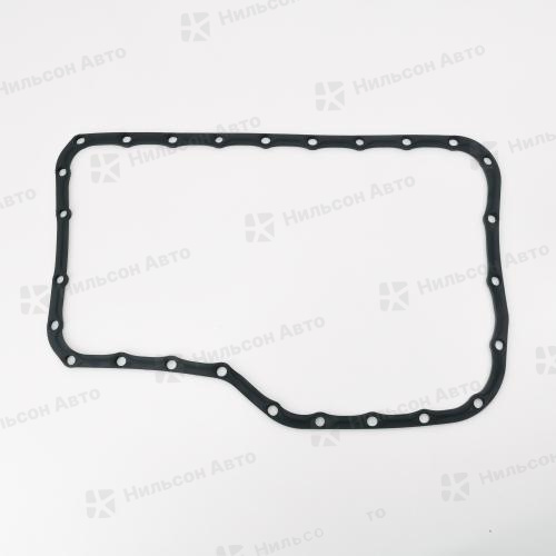 Прокладка поддона ISUZU ELF 4HF1, 4HG1, 4HE1, 4HL1, 4HK1, вид 2, оригинал (NP) 7мм (резиновая)